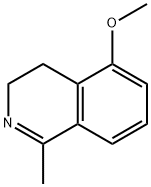 Isoquinoline, 3,4-dihydro-5-methoxy-1-methyl- (9CI) Structural