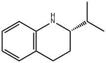 Quinoline, 1,2,3,4-tetrahydro-2-(1-methylethyl)-, (2S)- (9CI) Structural