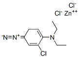 P-DIAZO-O-CHLORO-N N-DIETHYLANILINE ZINC CHLORIDE