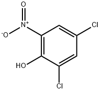 2,4-Dichloro-6-nitrophenol Structural