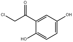 2-chloro-2-5-dihydroxyacetophenone  Structural