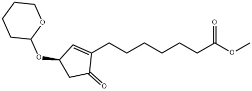 1-Cyclopentene-1-heptanoic acid, 5-oxo-3-[(tetrahydro-2H-pyran-2-yl)oxy]-, Methyl ester, (3R)-