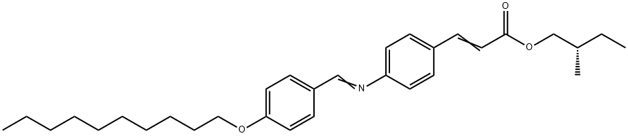 P-Decyloxybenzylidene p-Aminocinnamic Acid l-2-Methylbutyl Ester