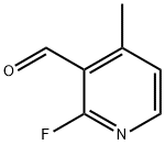 2-FLUORO-3-FORMYL-4-PICOLINE Structural