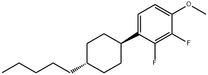 TRANS-2,3-DIFLUORO-1-METHOXY-4-(4-PENTYL-CYCLOHEXYL)-BENZENE