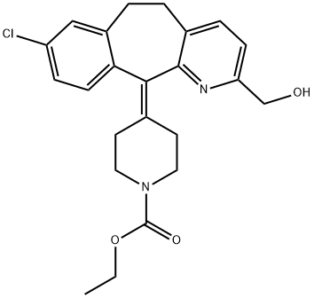 2-Hydroxymethyl Loratadine Structural