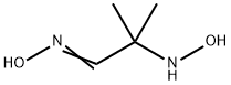 2-(HYDROXYAMINO)-2-METHYLPROPANAL OXIME Structural