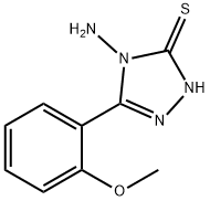 4-amino-5-(2-methoxyphenyl)-2H-1,2,4-triazole-3-thione Structural