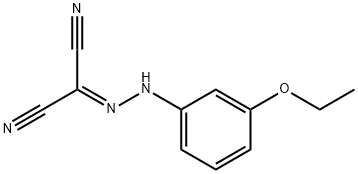 Propanedinitrile, [(3-ethoxyphenyl)hydrazono]- (9CI) Structural