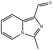 Imidazo[1,5-a]pyridine-1-carboxaldehyde, 3-methyl- (9CI) Structural