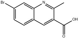 7-BROMO-2-METHYLQUINOLINE-3-CARBOXYLIC ACID