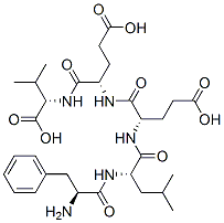 phenylalanyl-leucyl-glutamyl-glutamyl-valine Structural
