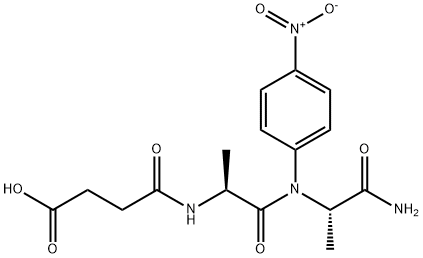 succinyl-alanyl-alanine-4-nitroanilide Structural