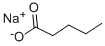 Valeric Acid Sodium Salt Structural