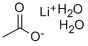 Lithium acetate dihydrate Structural