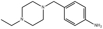 4-(4-ETHYL-PIPERAZIN-1-YLMETHYL)-PHENYLAMINE Structural