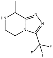 8-METHYL-3-(TRIFLUOROMETHYL)-5,6,7,8-TETRAHYDRO[1,2,4]TRIAZOLO[4,3-A]PYRAZINE