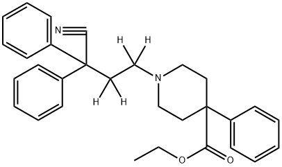 Diphenoxylate-d4 Hydrochloride Structural
