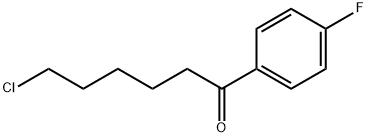 6-CHLORO-1-(4-FLUOROPHENYL)-1-OXOHEXANE Structural