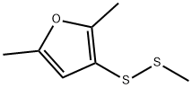 Furan, 2,5-dimethyl-3-(methyldithio)- Structural