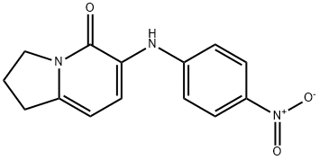 6-(4-NITROPHENYLAMINO)-2,3-DIHYDRO-1H-INDOLIZIN-5-ONE