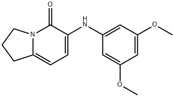6-(3,5-DIMETHOXYPHENYLAMINO)-2,3-DIHYDRO-1H-INDOLIZIN-5-ONE