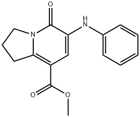 METHYL 5-OXO-6-PHENYLAMINO-1,2,3,5-TETRAHYDROINDOLIZINE-8-CARBOXYLATE