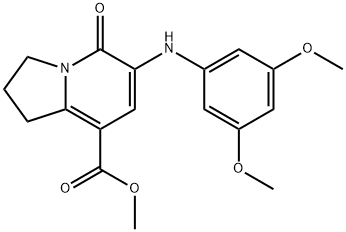 METHYL 6-(3,5-DIMETHOXYPHENYLAMINO)-5-OXO-1,2,3,5-TETRAHYDROINDOLIZINE-8-CARBOXYLATE