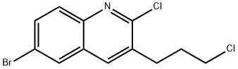 6-BROMO-2-CHLORO-3-(3-CHLORO-PROPYL)-QUINOLINE