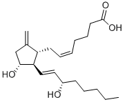 9-DEOXY-9-METHYLENE PROSTAGLANDIN E2 Structural