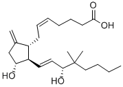 9-DEOXY-9-METHYLENE-16,16-DIMETHYL PROSTAGLANDIN E2 Structural