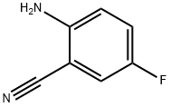 2-Amino-5-fluorobenzonitrile Structural