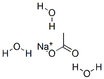 Sodium acetate trihydrate Structural Picture