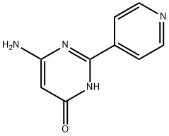 2-(4-PYRIDYL)-4-AMINO-6-HYDROXY PYRIMIDINE Structural