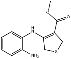 METHYL 4-(2-AMINOANILINO)-2,5-DIHYDROTHIOPHENE-3-CARBOXYLATE