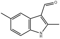 2,5-DIMETHYL-1H-INDOLE-3-CARBALDEHYDE Structural