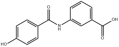 Benzoic acid, 3-[(4-hydroxybenzoyl)amino]- (9CI) Structural