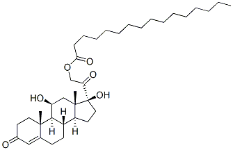 cortisol-21-palmitate Structural