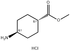 Methyl trans-4-AMinocyclohexanecarboxylate Hydrochloride Structural