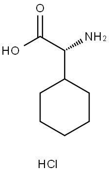 H-D-CHG-OH HCL Structural