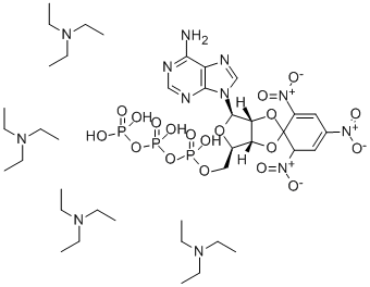 2',3'-O-(2,4,6-TRINITROPHENYL) ADENOSINE 5'-TRIPHOSPHATE MONOLITHIUM TRISODIUM SALT