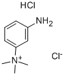 TRIMETHYL(M-AMINOPHENYL)AMMONIUM*CHLORID E HYDROCHLO Structural