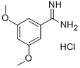 3,5-DIMETHOXY-BENZAMIDINE HCL Structural