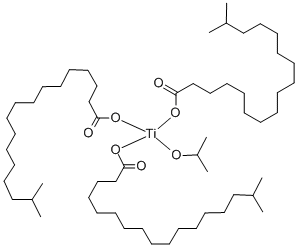 Titanium triisostearoylisopropoxide  Structural