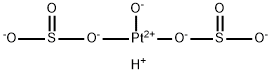 PLATINUM SULFITE ACID SOLUTION (15.3% PT) Structural