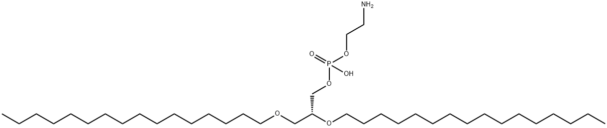 L-BETA,GAMMA-DIHEXADECYL-ALPHA-CEPHALIN Structural