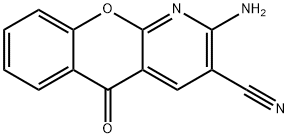 2-AMINO-5-OXO-5H-(1) BENZOPYRANO-(2,3-B)-PYRIDINE-3-CARBONITRILE