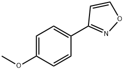 3-(4-METHOXYPHENYL)ISOXAZOLE Structural