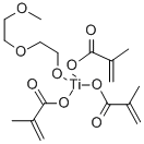 TITANIUM TRIMETHACRYLATE METHOXYETHOXYETHOXIDE