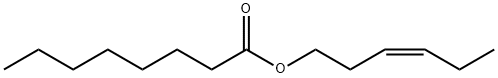 CIS-3-HEXENYL CAPRYLATE Structural